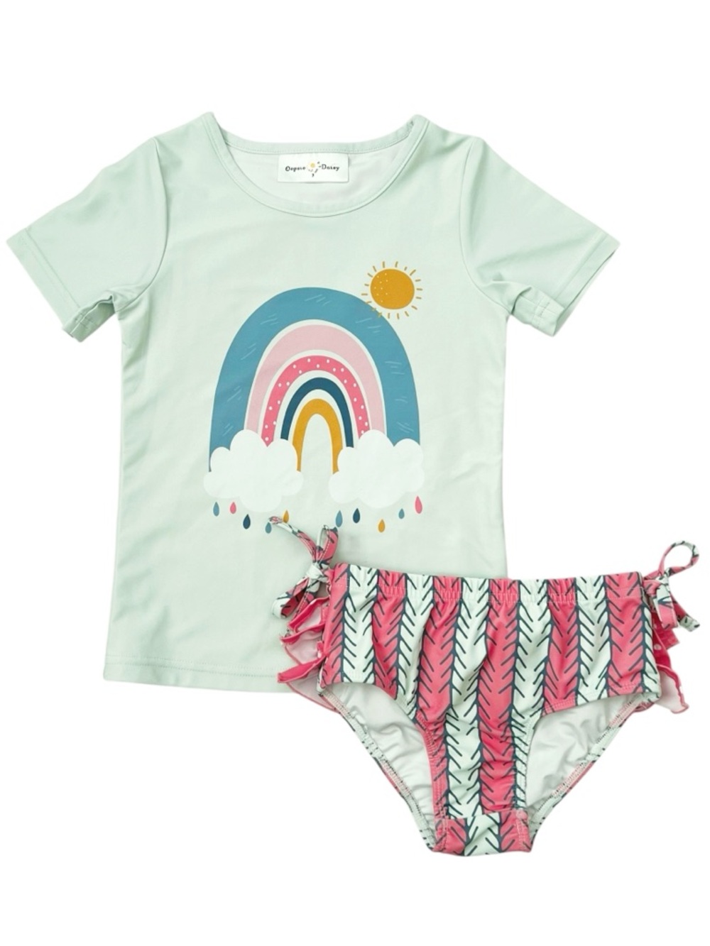 Oopsy Daisy girls 2-piece swimsuit